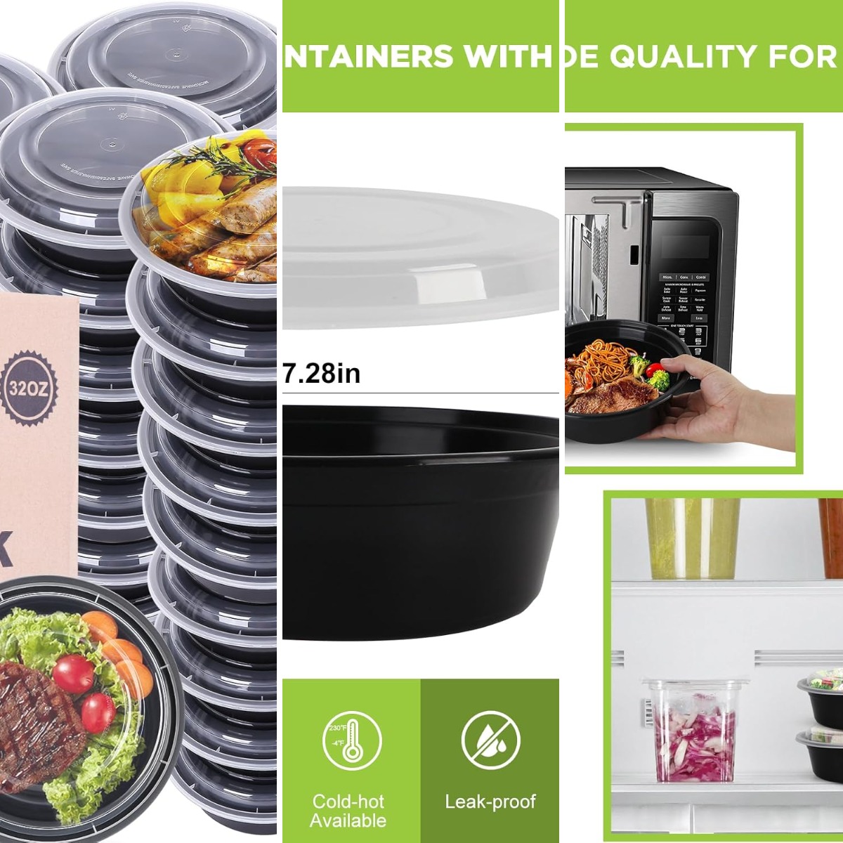 Meal Prep Bowl - Contenitori per la preparazione dei pasti