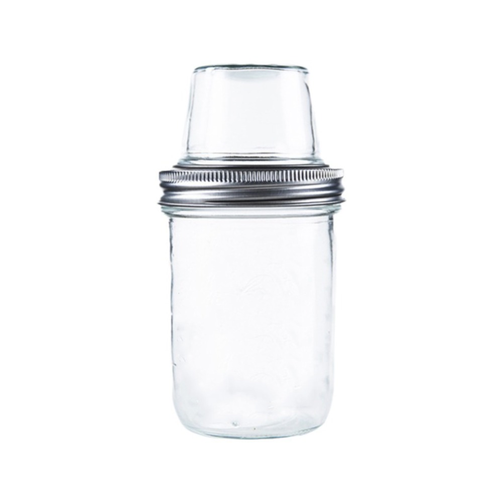 Meal Prep Glass - Barattoli in Vetro a Doppio Strato
