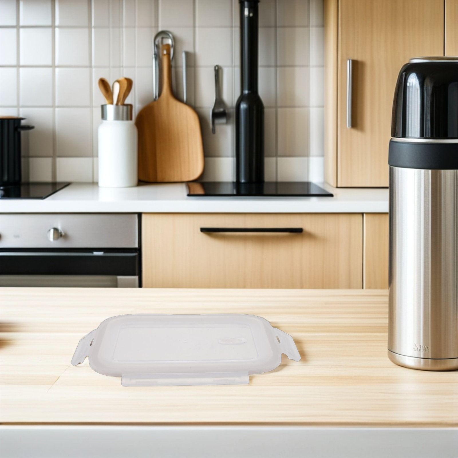 Meal Prep Glass - Coperchio in Silicone Ermetico per Contenitore