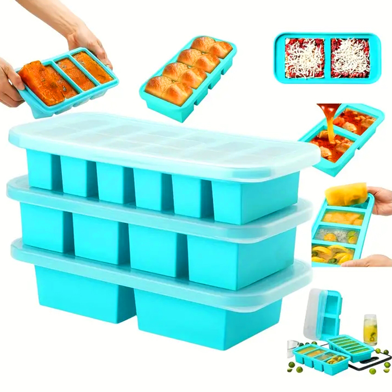 Meal Prep Chef - Stampo per vassoio per congelatore in