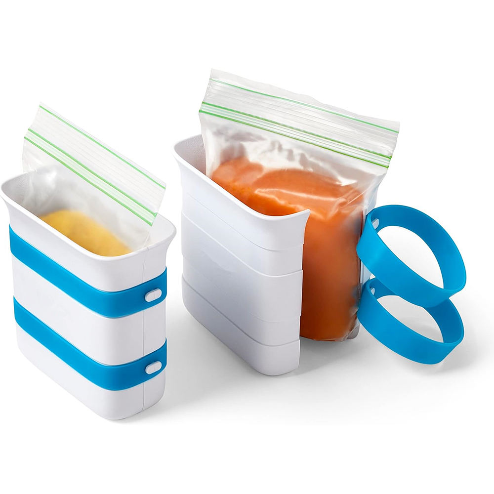 Meal Prep Fit - LMETJMA Contenitore per sacchetti per la