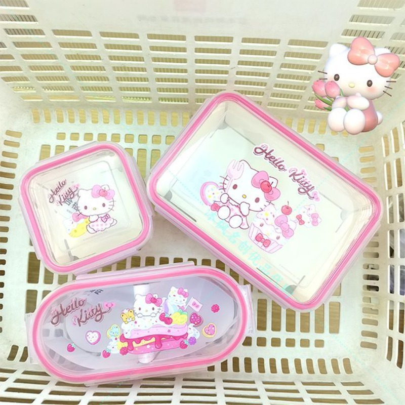 Meal Prep Japan - Contenitore Kawaii Sanrio HelloKitty con 4