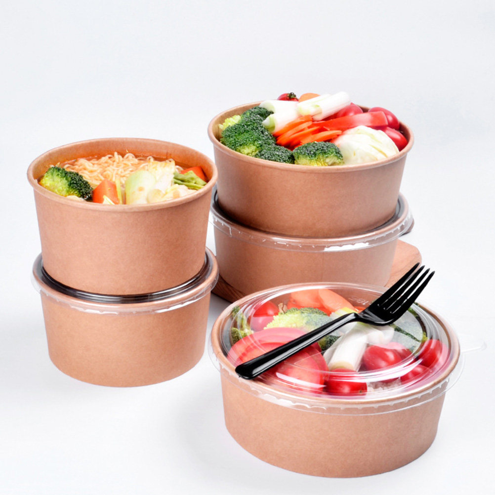 Meal Prep Bowl - 20 Pezzi di Ciotole in Carta