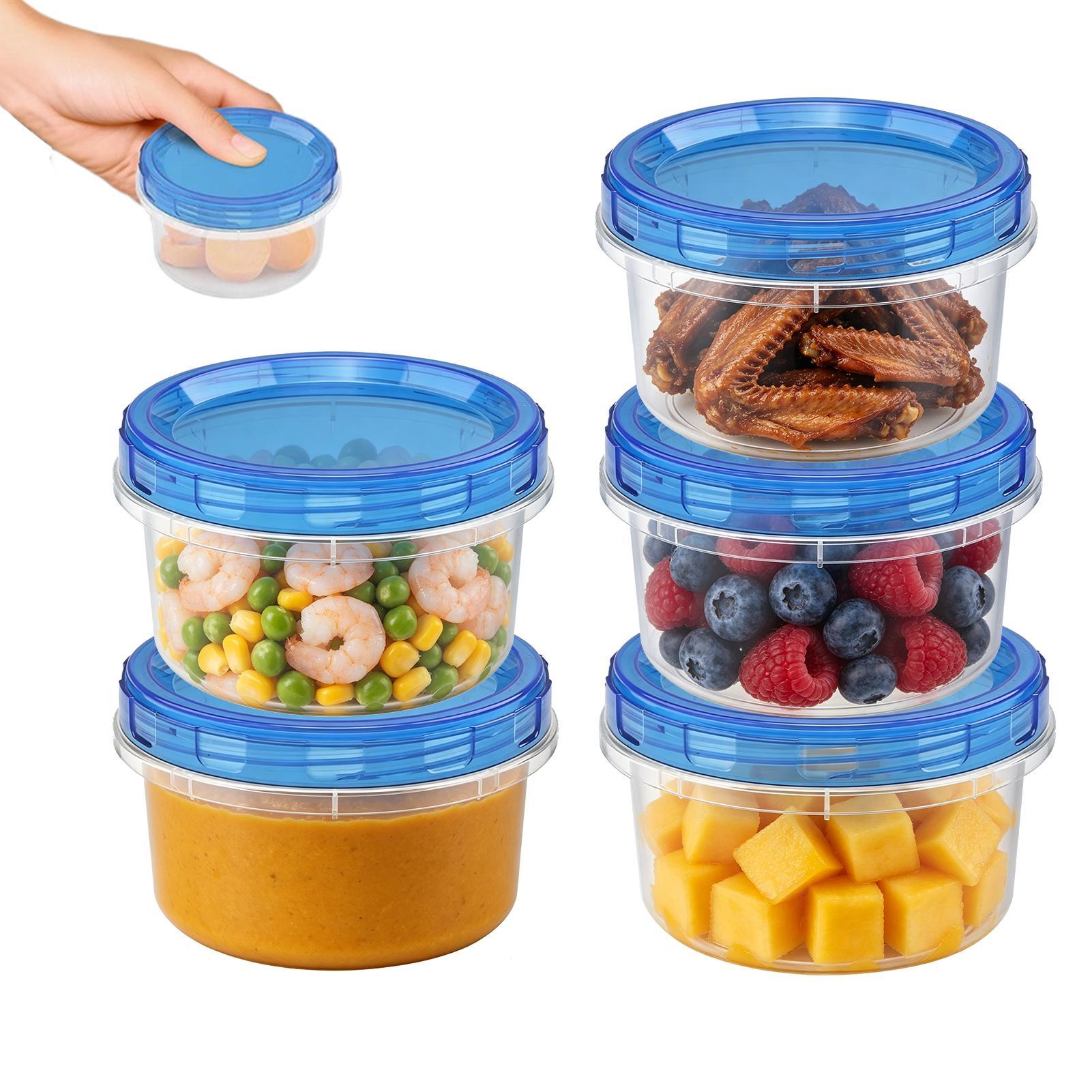 Meal Prep Juice - Contenitori per Alimenti Adatti al Congelatore,