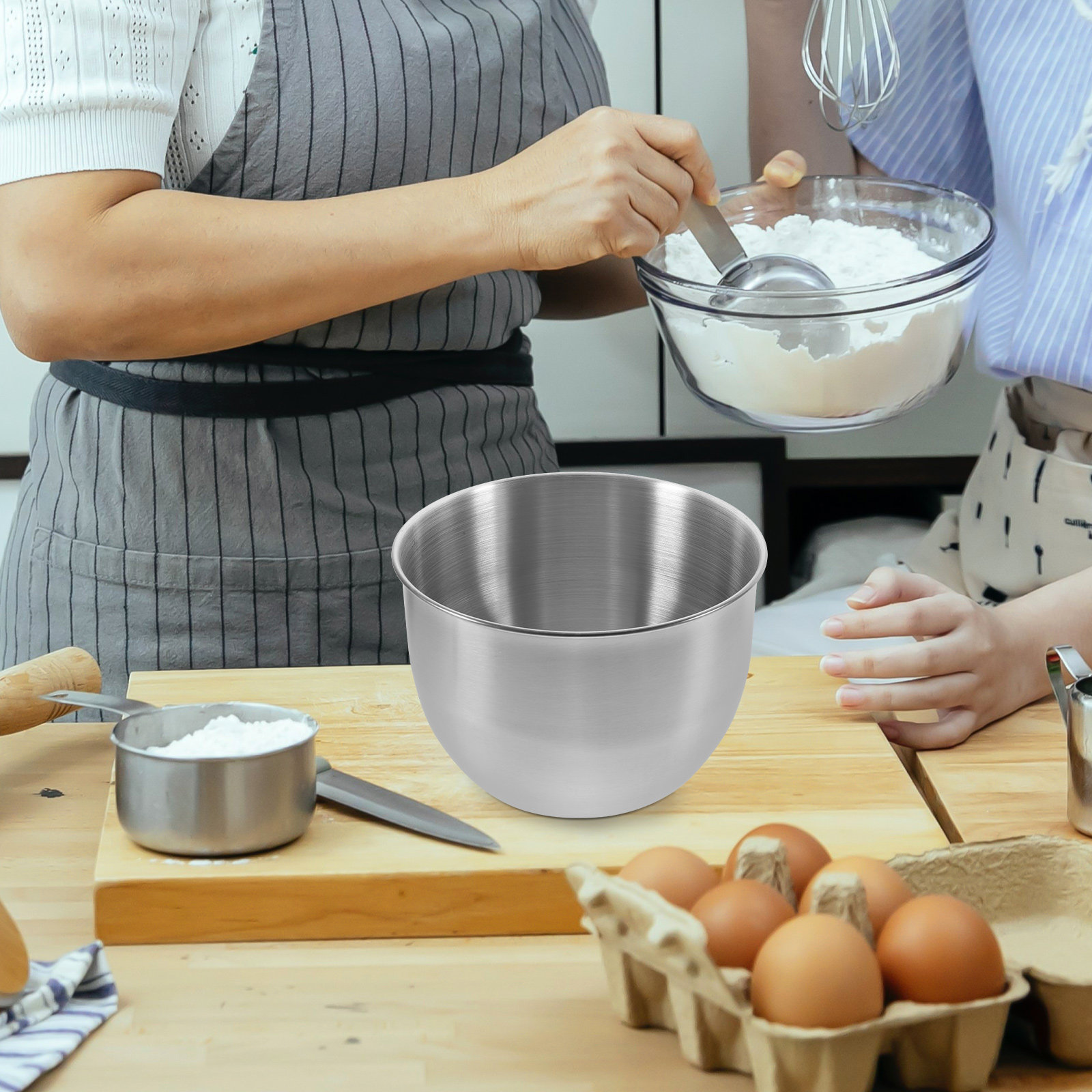 Meal Prep Bowl - Ciotola Profonda in Acciaio Inossidabile, Ciotola