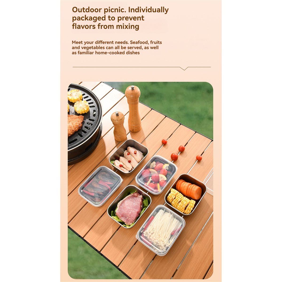 Meal Prep Fit - 【AT48】 NUOVI Contenitori Impilabili per Alimenti