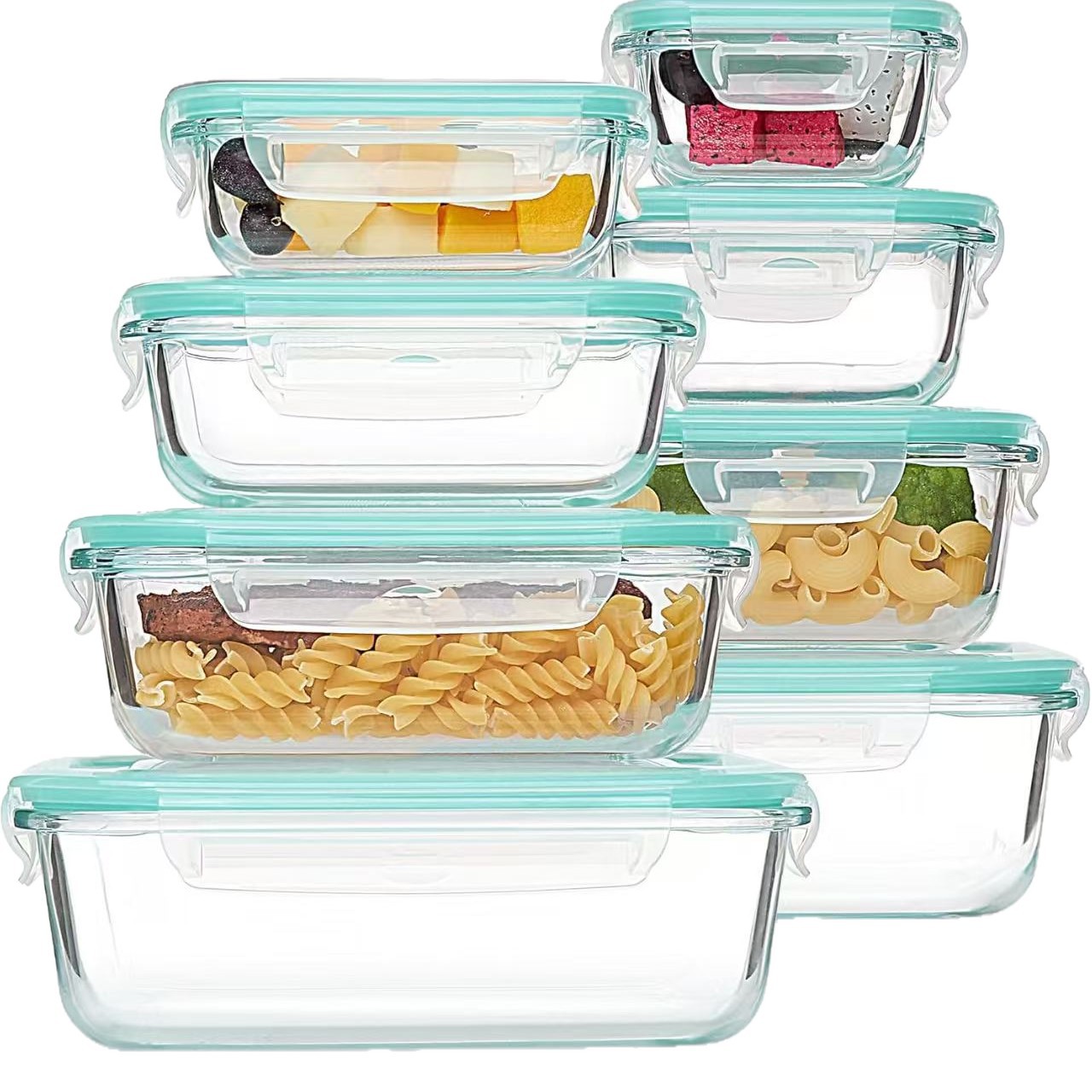 Set da 8 Pezzi in Vetro per Pr - Meal Prep Glass recensione e prezzo