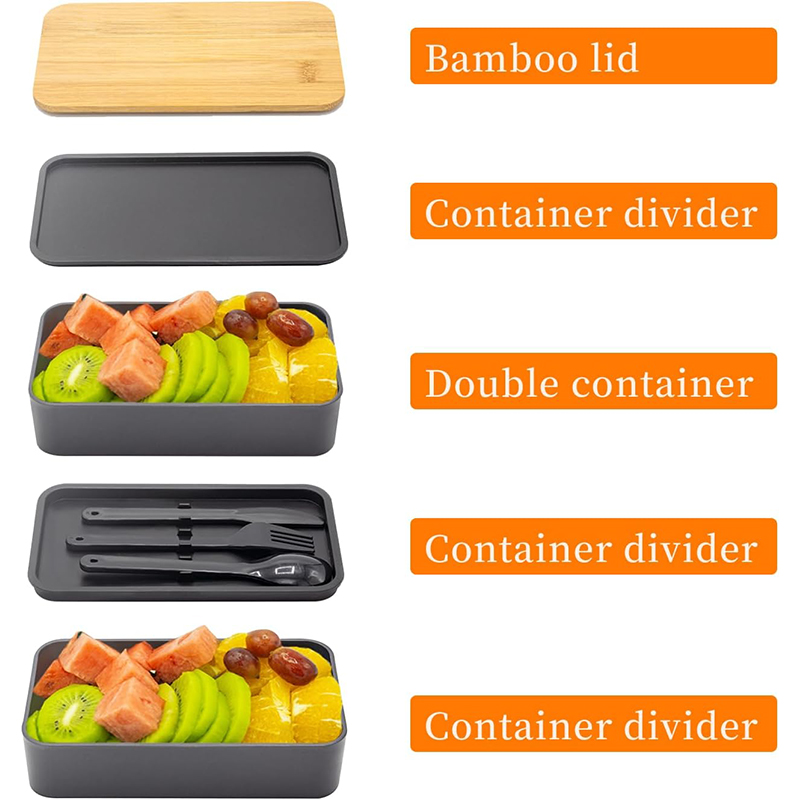 Bento Box impilabile con utens - Meal Prep Fit recensione e prezzo