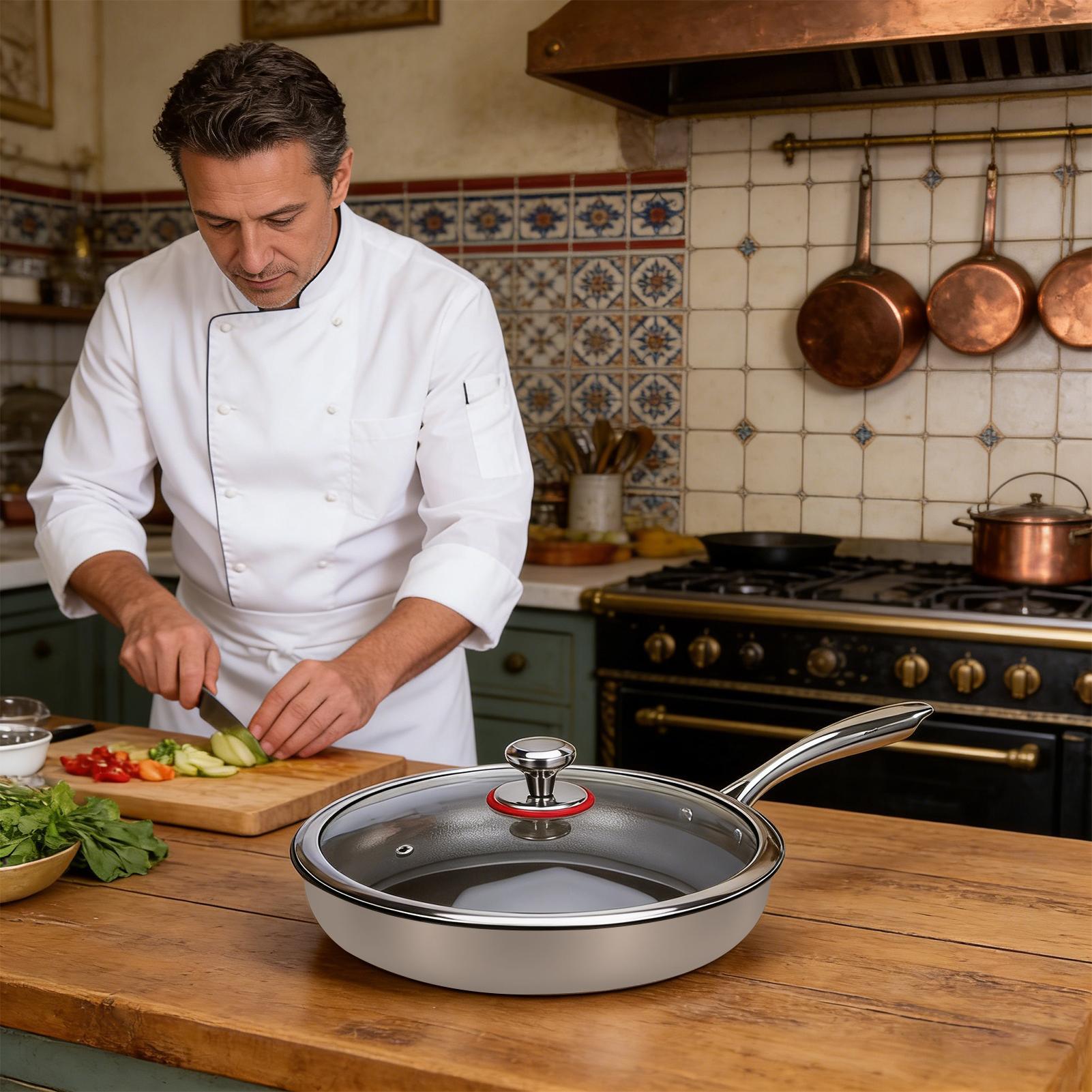 Padella in titanio antiaderent - Meal Prep Glass recensione e prezzo