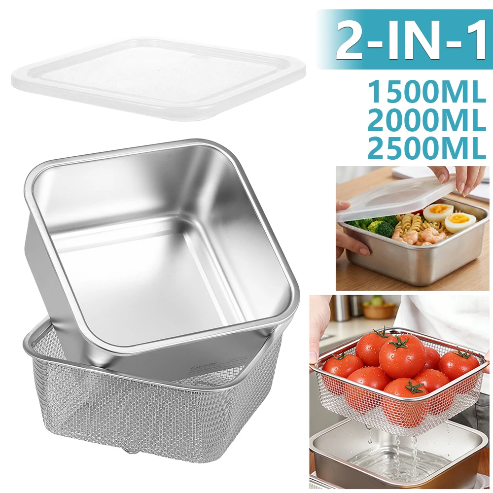 Set 2 in 1: Ciotola Quadrata i - Meal Prep Bowl recensione e prezzo
