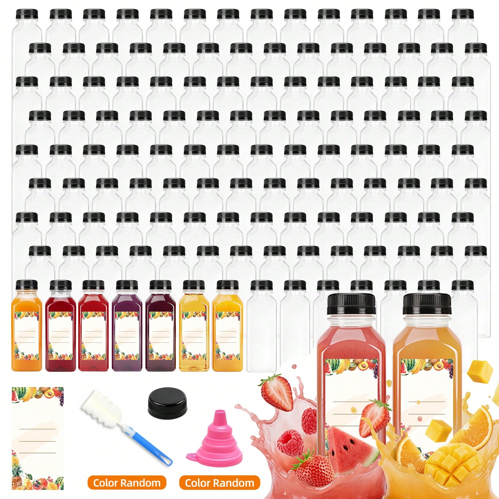 Bottiglie di plastica per succ - Meal Prep Juice recensione e prezzo
