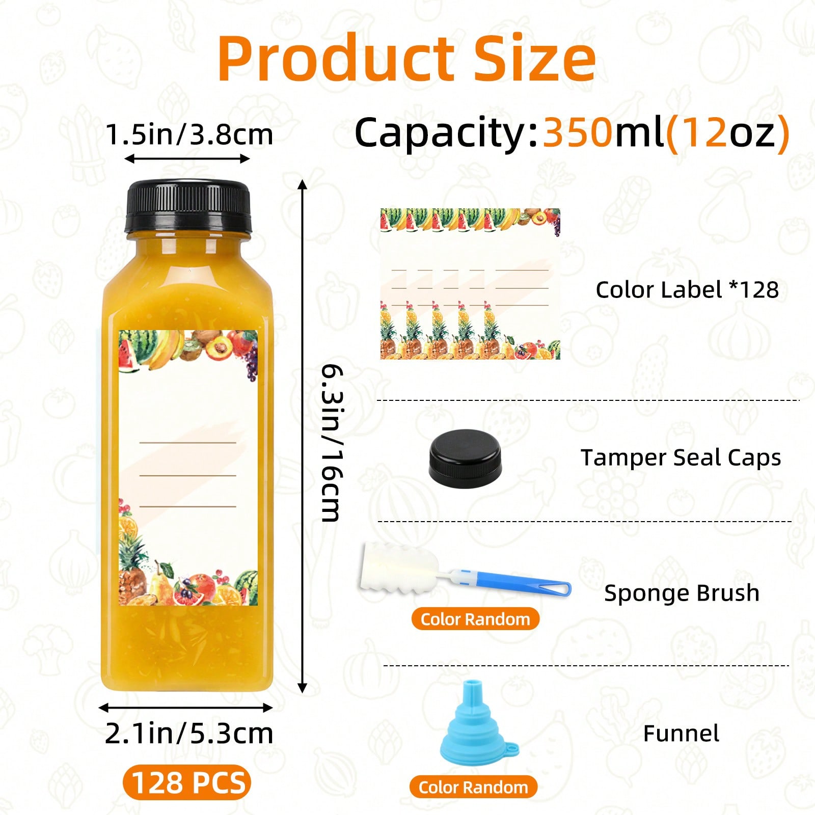Bottiglie di plastica per succ - Meal Prep Juice recensione e prezzo