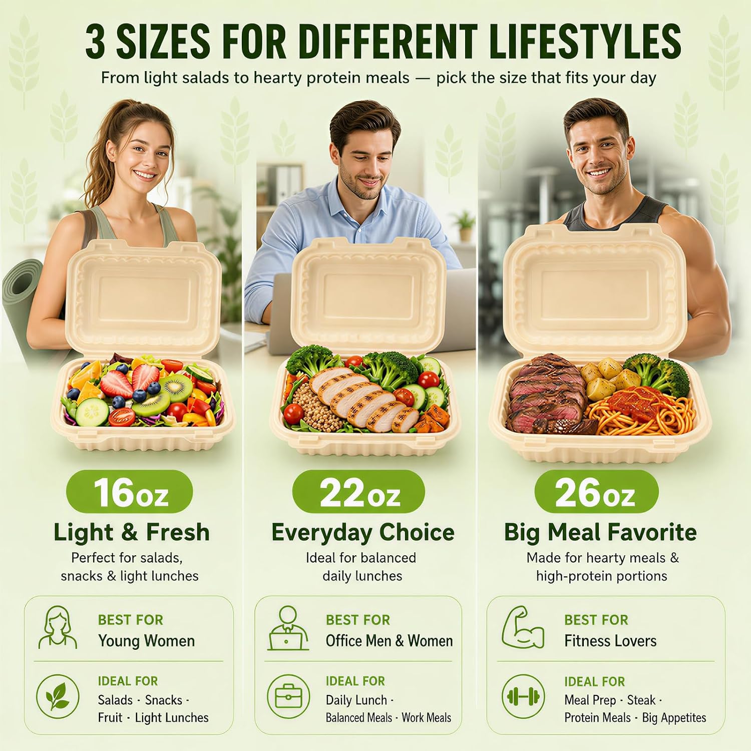 Confezione da 50 Contenitori C - Meal Prep Ideas recensione e prezzo
