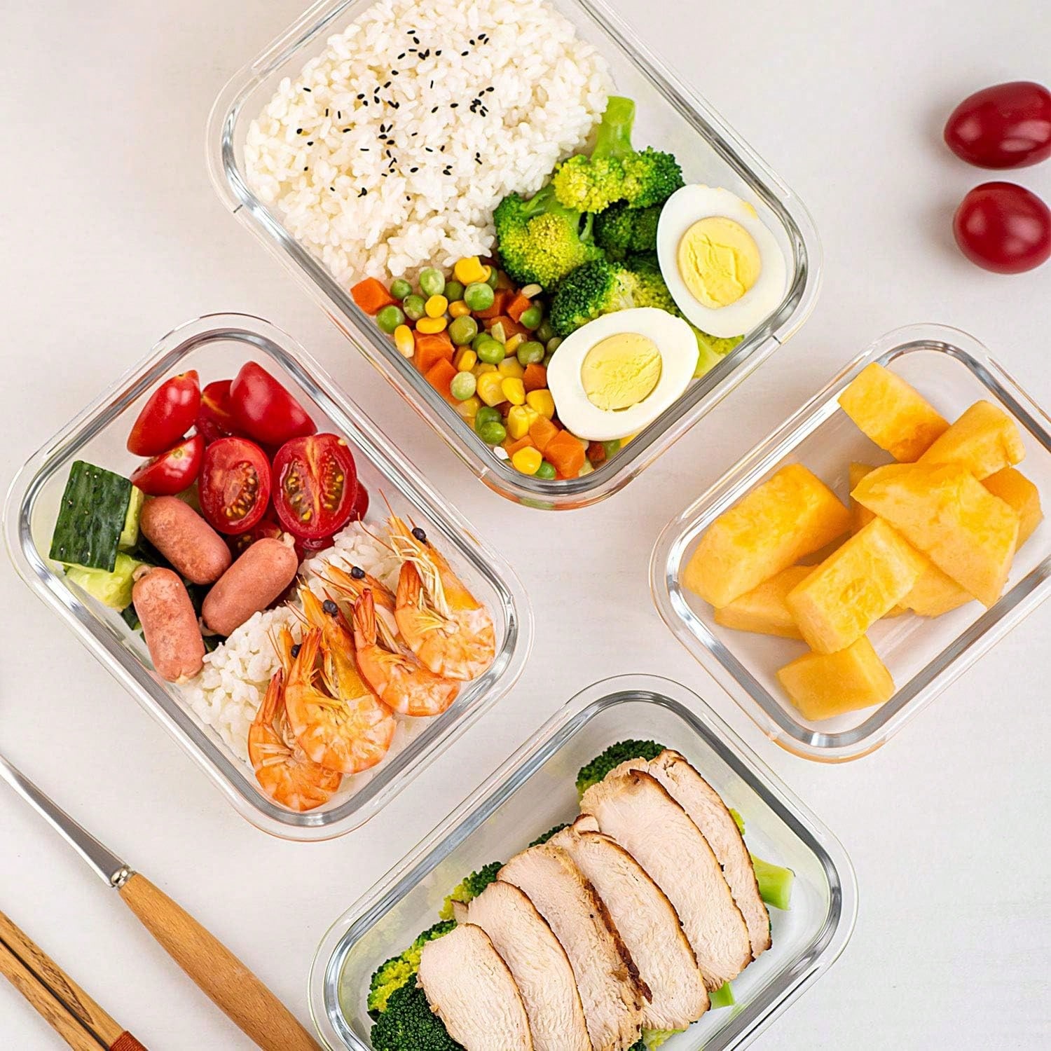 Confezione da 10 contenitori i - Meal Prep Glass recensione e prezzo
