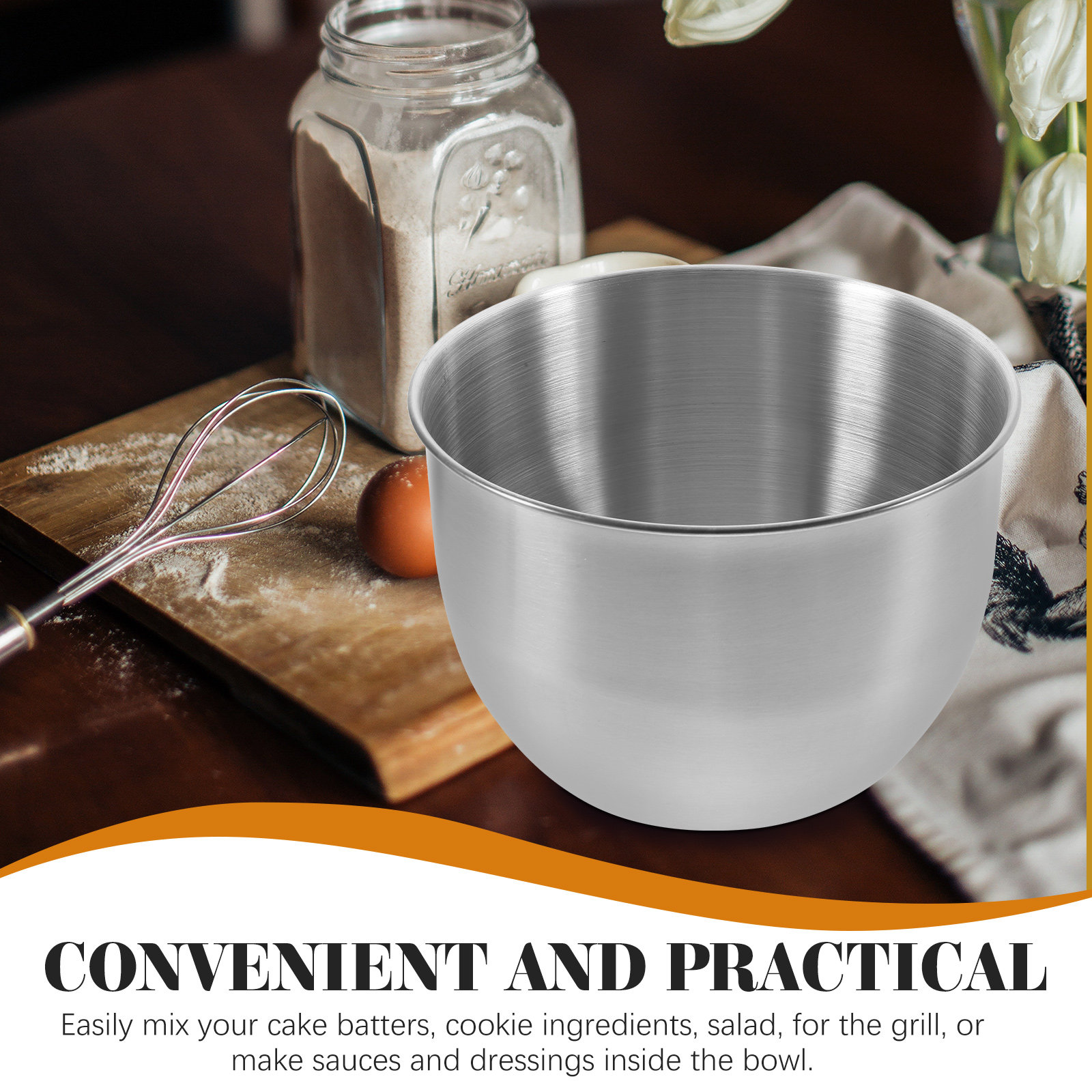 Ciotola Grande in Acciaio Inos - Meal Prep Eggs recensione e prezzo