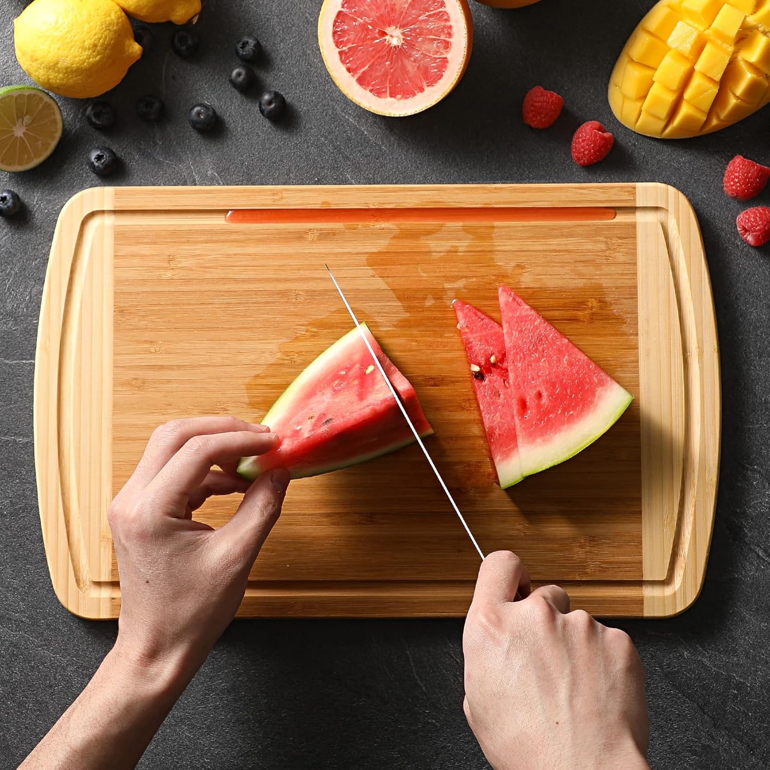 Grande tagliere in bambù per l - Meal Prep Juice recensione e prezzo