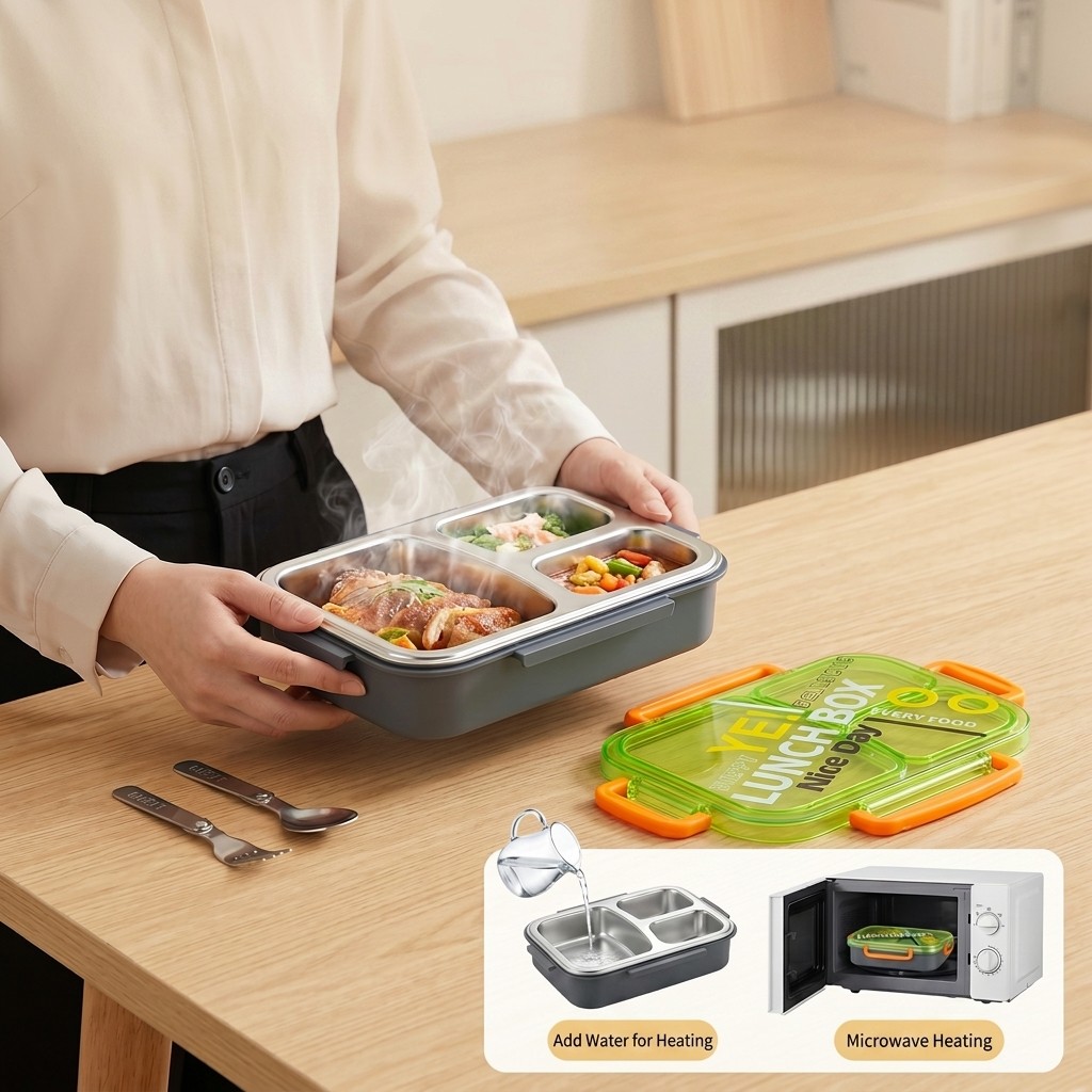 Contenitore per Pranzo in Acci - Meal Prep Ideas recensione e prezzo